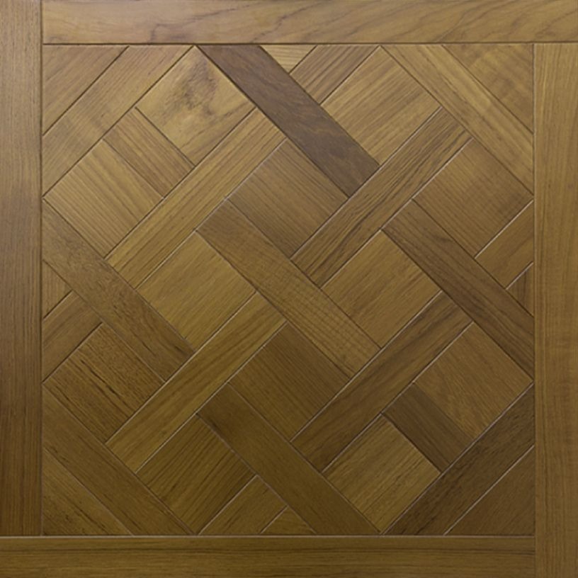 Паркет модульный Greenline Дуб лак натур конструкция 1 600×600×15