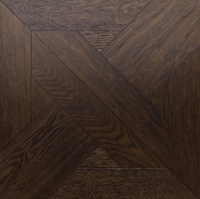 Паркет модульный Greenline Дуб лак натур конструкция 8 600×600×15