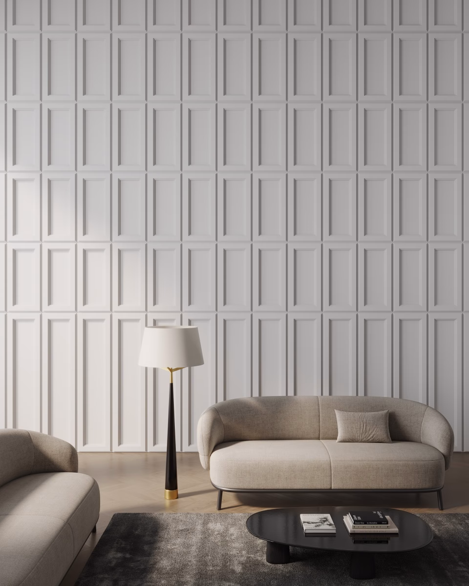 Молдинг под покраску Ultrawood BO 6010 i 2000×60×10 фото в интерьере