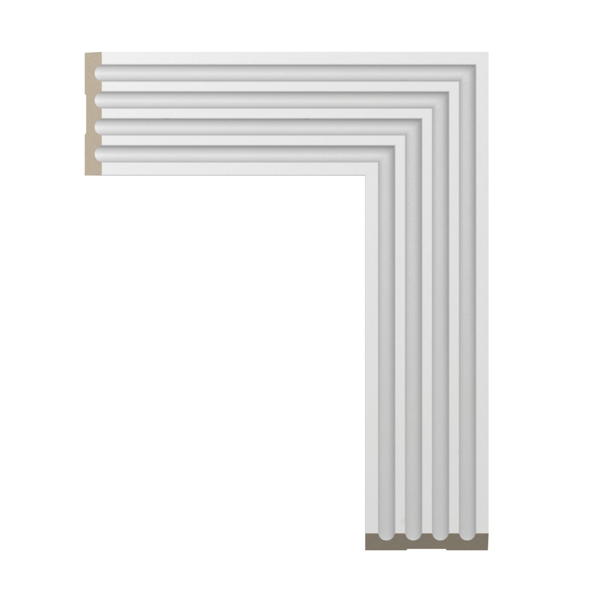 Молдинг под покраску Ultrawood N 0003 i 2440×83×12