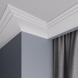 Потолочный плинтус под покраску Ultrawood CR 0026 i 2000×18×87