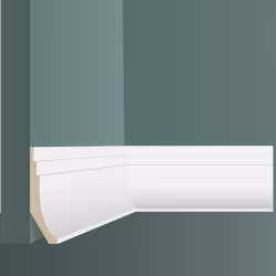 Потолочный плинтус под покраску Ultrawood CR 0026 i 2000×18×87