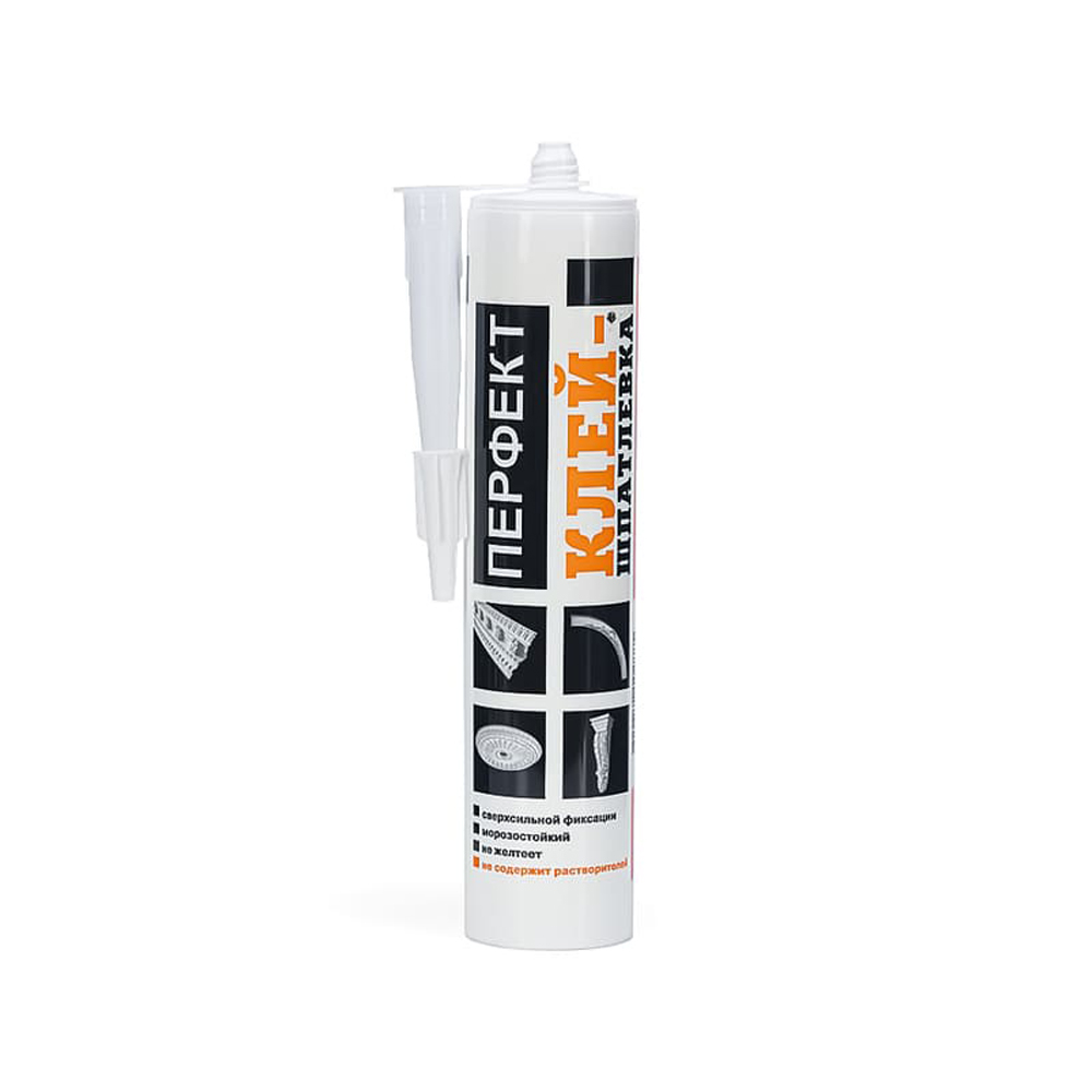 Клей-шпатлевка монтажный Перфект Плюс PM310 полиуретановый 310 мл