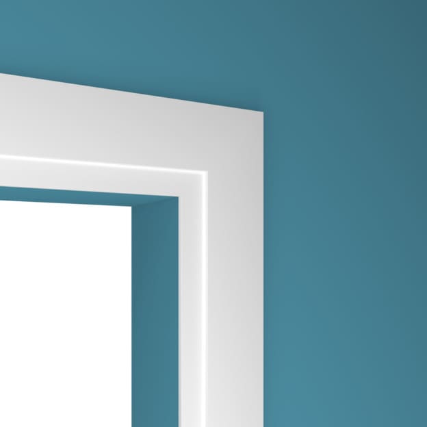 Плинтус под покраску Перфект Плюс P116 2000×80×12