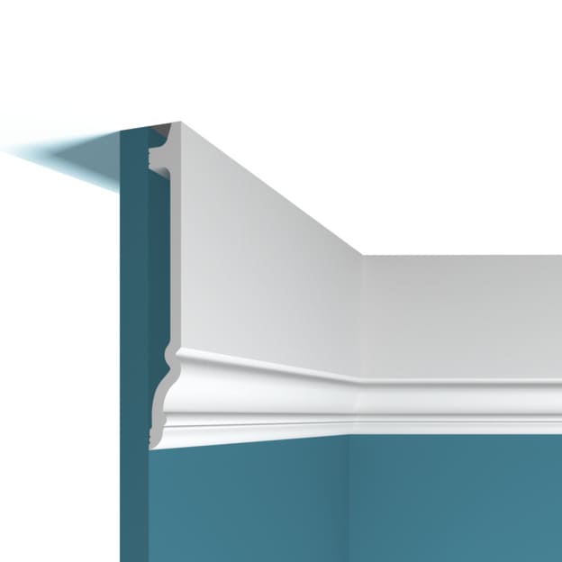 Плинтус под покраску Перфект Плюс P118 2000×160×18
