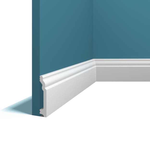 Плинтус под покраску Перфект Плюс P157 2000×75×14