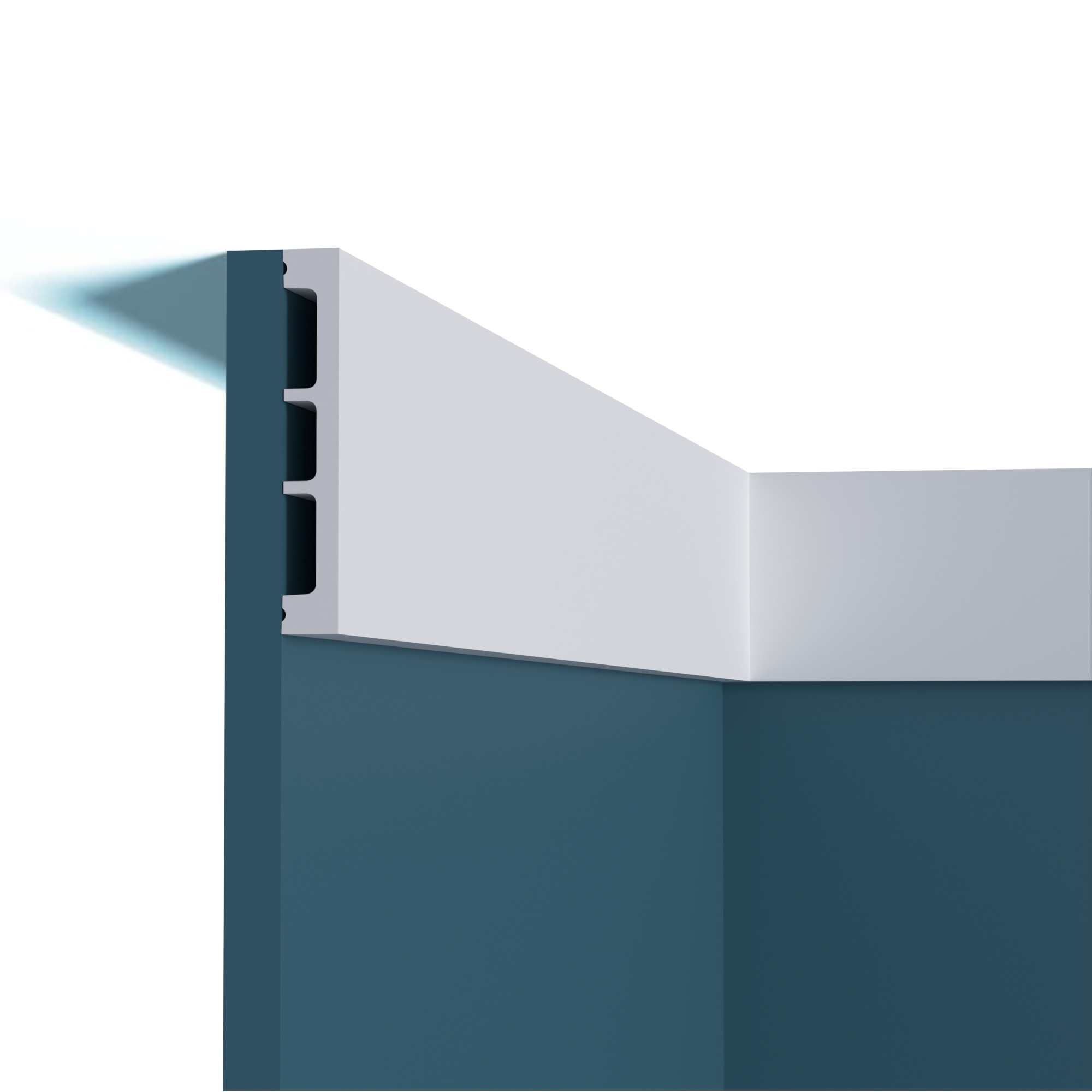 Плинтус под покраску Перфект Плюс P211 2000×120×18