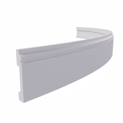 Плинтус под покраску гибкий Перфект Плюс P29F 2000×79×13
