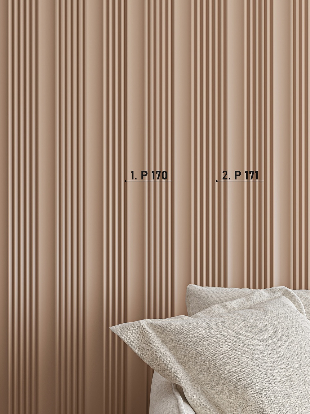 Стеновая панель под покраску Перфект Плюс P170 2000×200×14 фото в интерьере