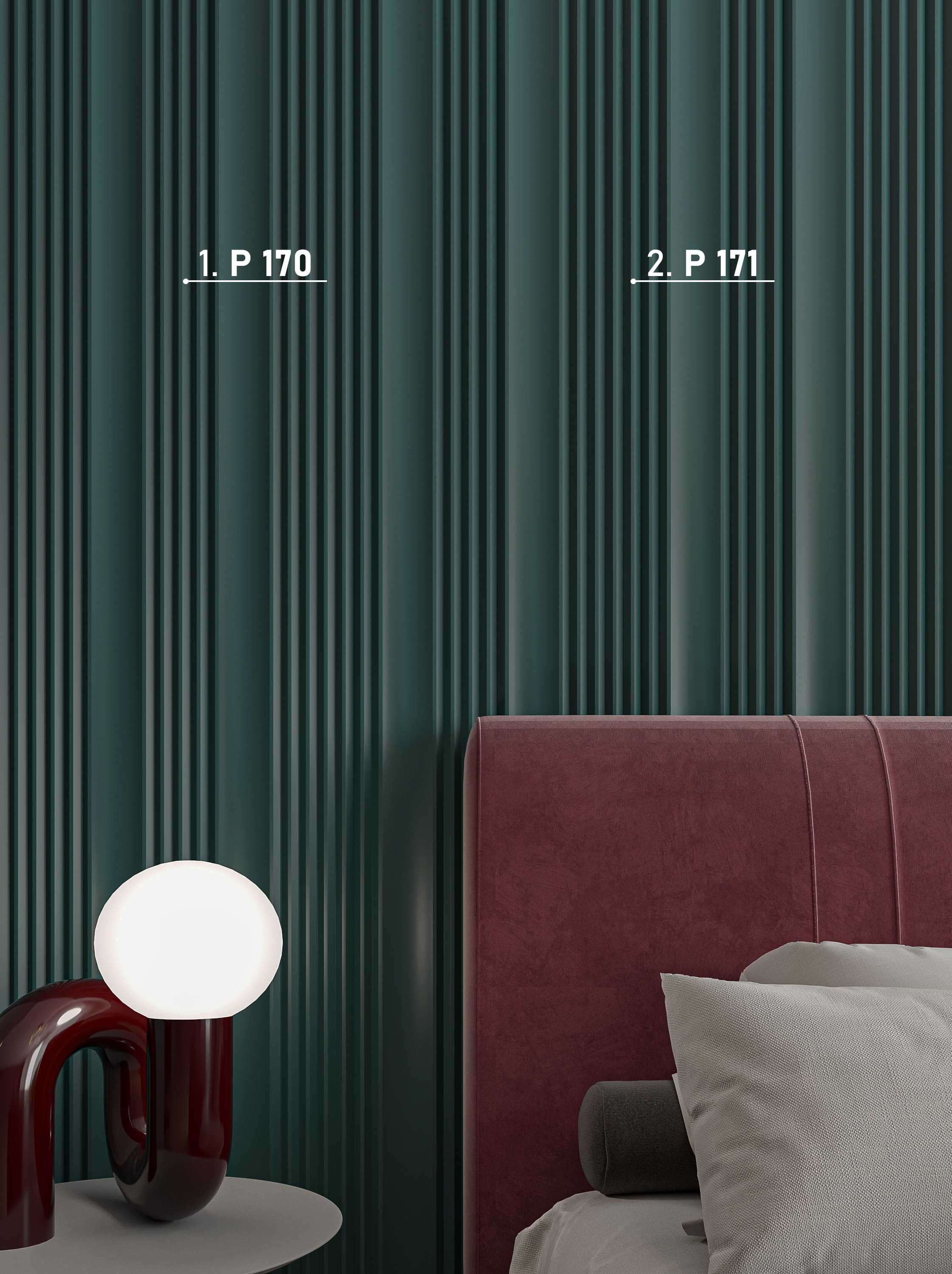 Стеновая панель под покраску Перфект Плюс P171 2000×200×14 фото в интерьере