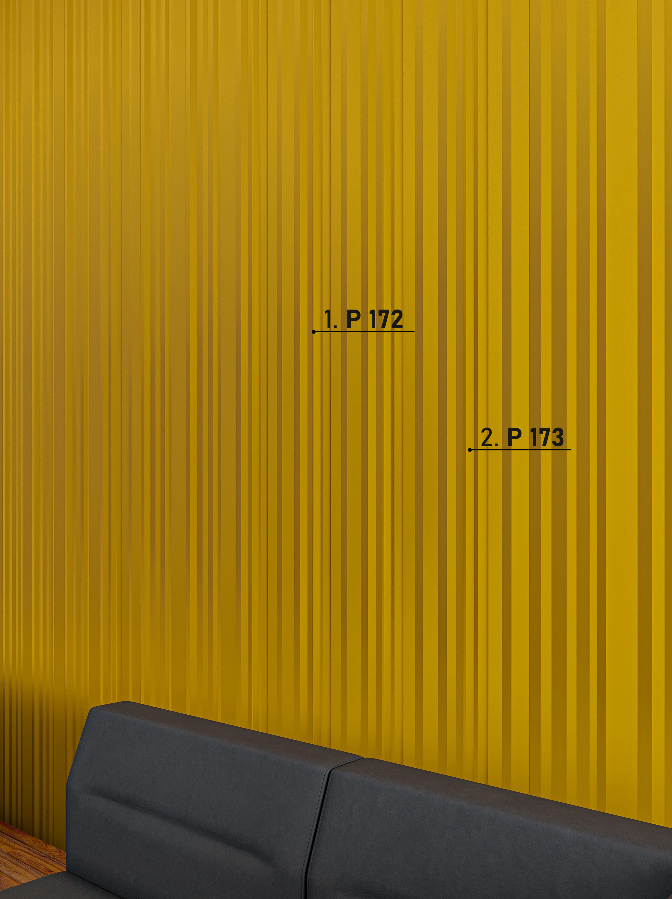 Стеновая панель под покраску Перфект Плюс P172 2000×200×14 фото в интерьере