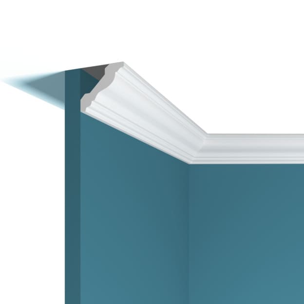 Потолочный плинтус под покраску Перфект Плюс P21 2000×44×40