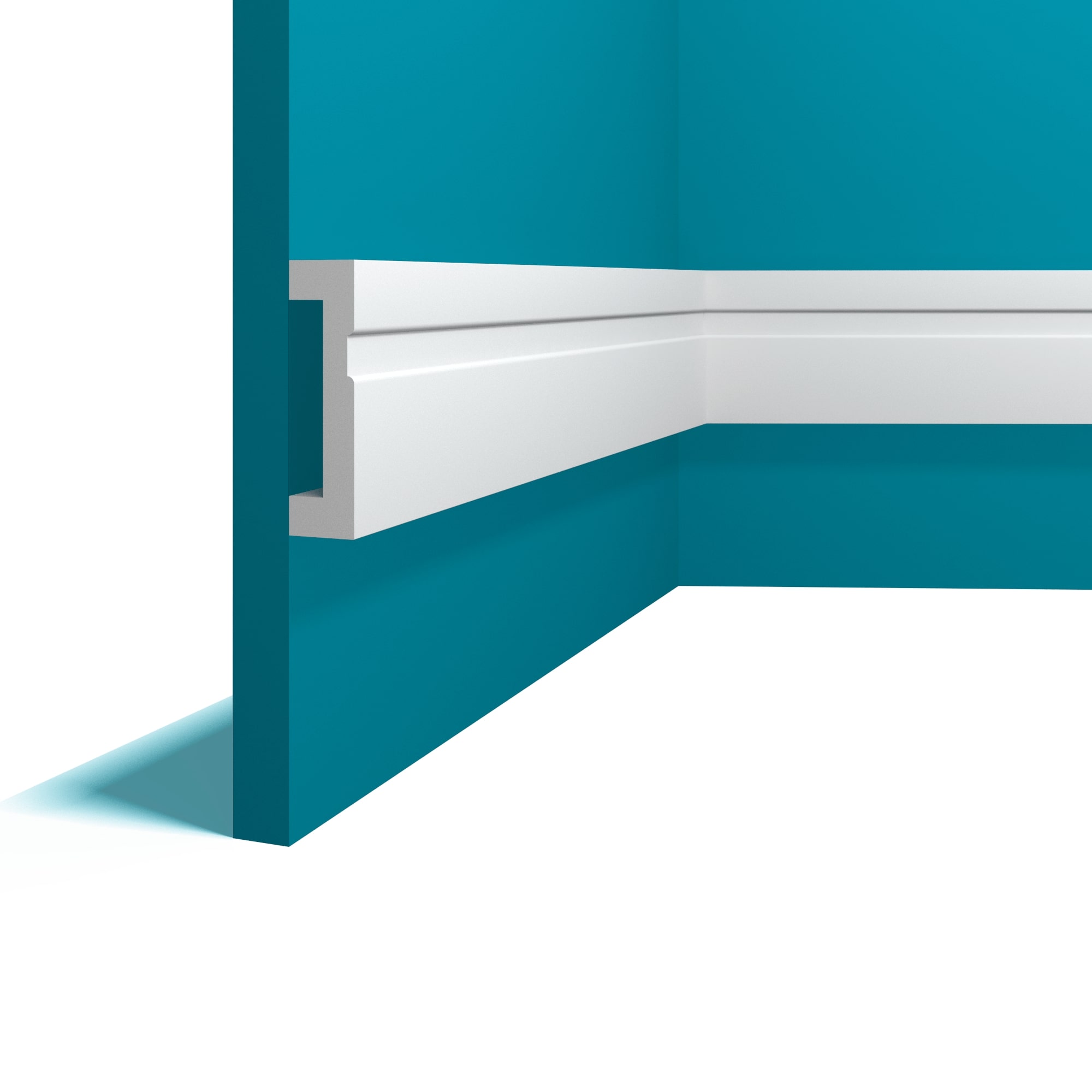 Молдинг под покраску Перфект Плюс P01 2000×70×19