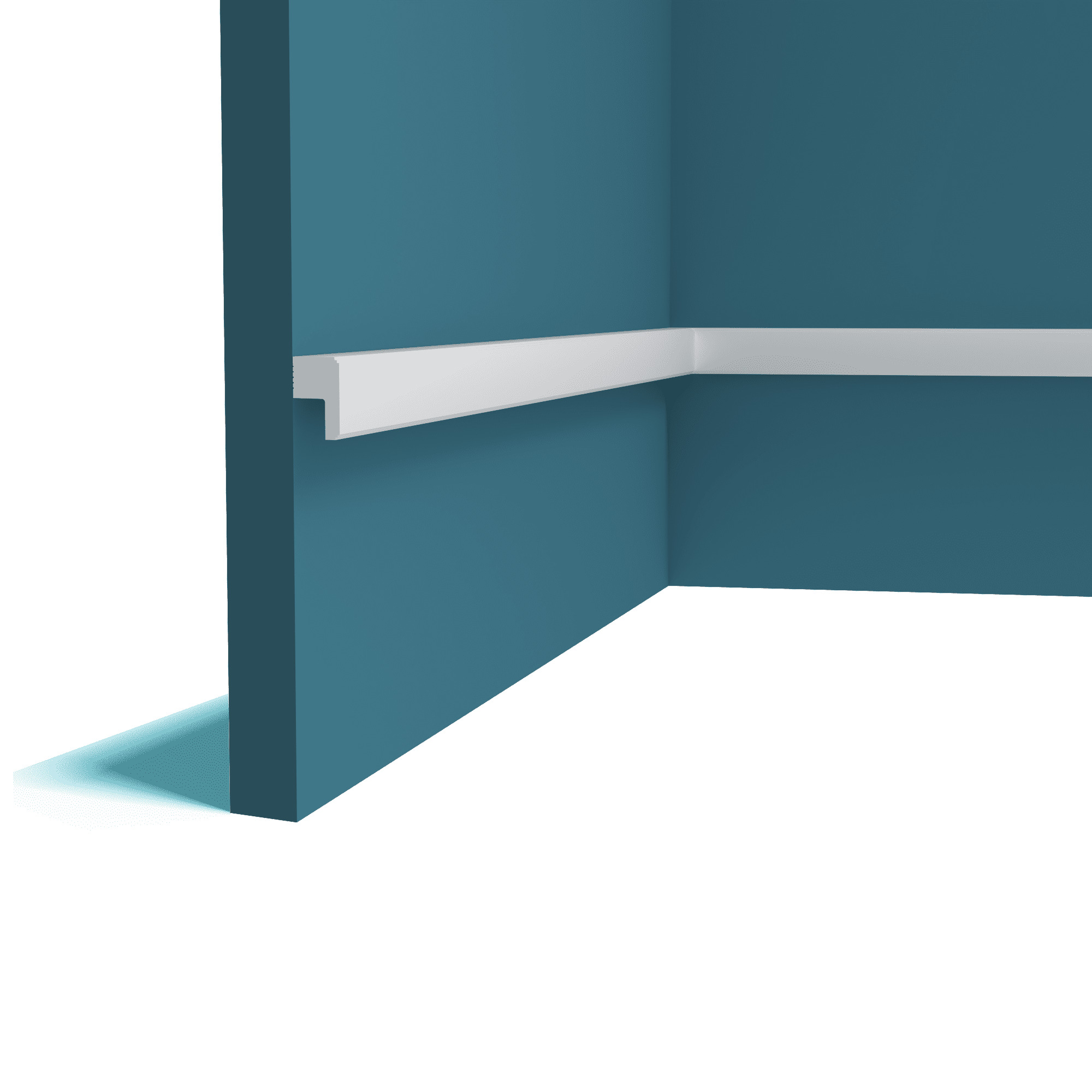 Финишный молдинг под покраску Перфект Плюс P179 2000×30×20