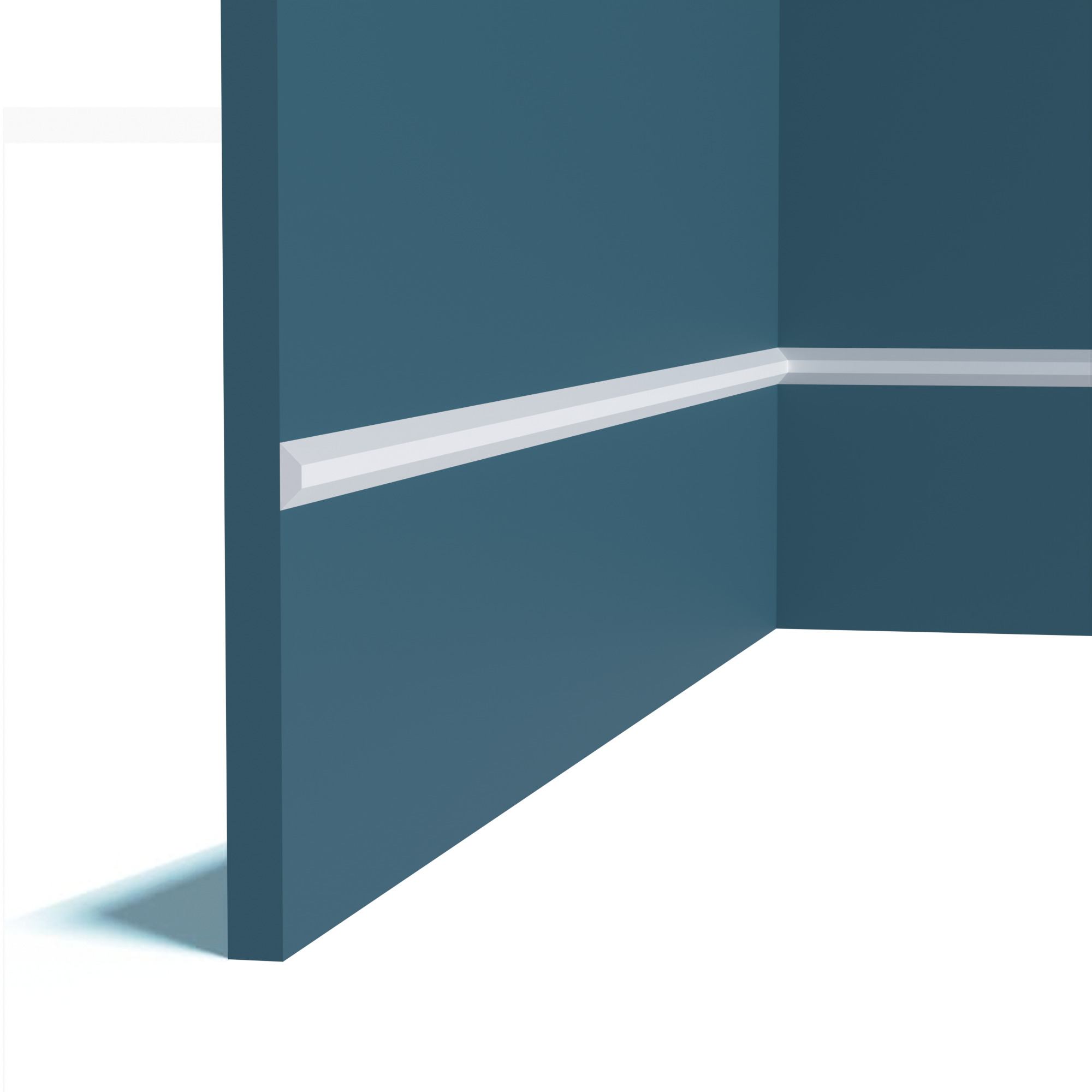 Молдинг под покраску Перфект Плюс P198 2000×15×15