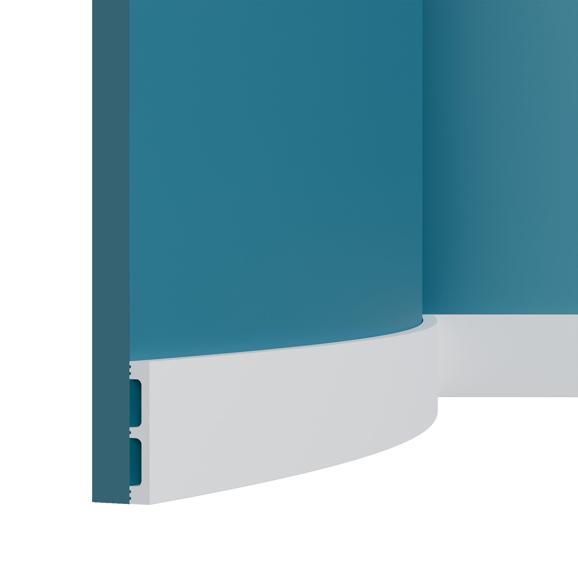 Молдинг под покраску гибкий Перфект Плюс P88F 2000×80×13