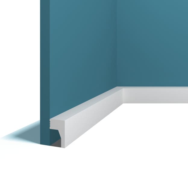 Молдинг под покраску Перфект Плюс P87 с подсветкой 2000×40×25