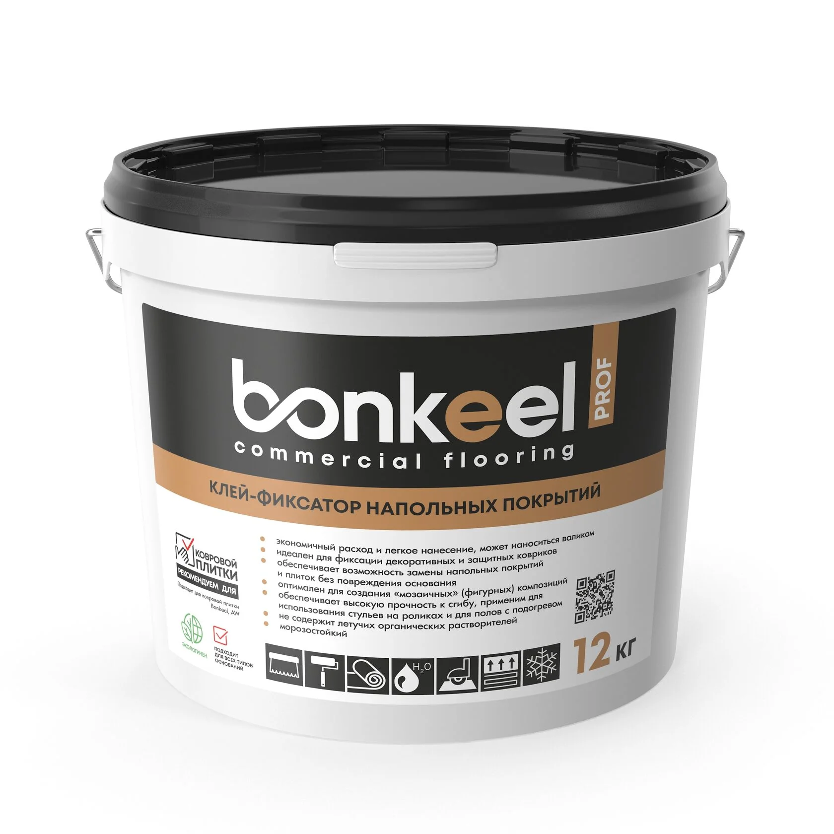 Клей-фиксатор для напольных покрытий Bonkeel Prof 1,2 кг