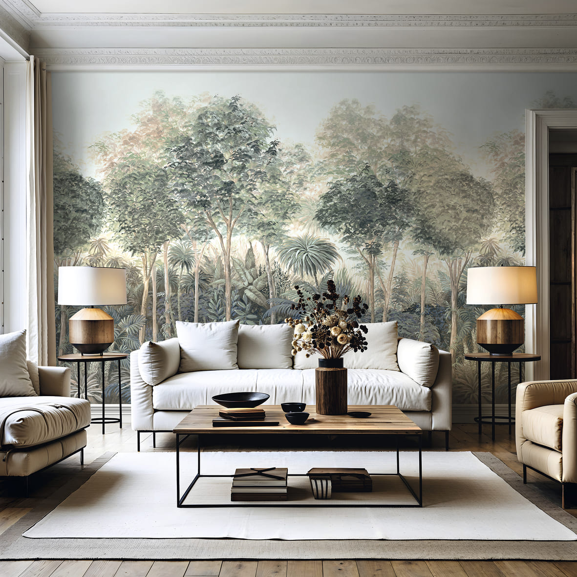 Панно Marburg Casa Vita 36097 2,7×3,18 фото в интерьере