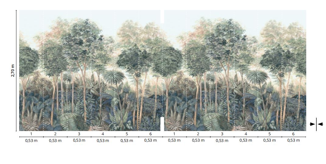 Панно Marburg Casa Vita 36097 2,7×3,18