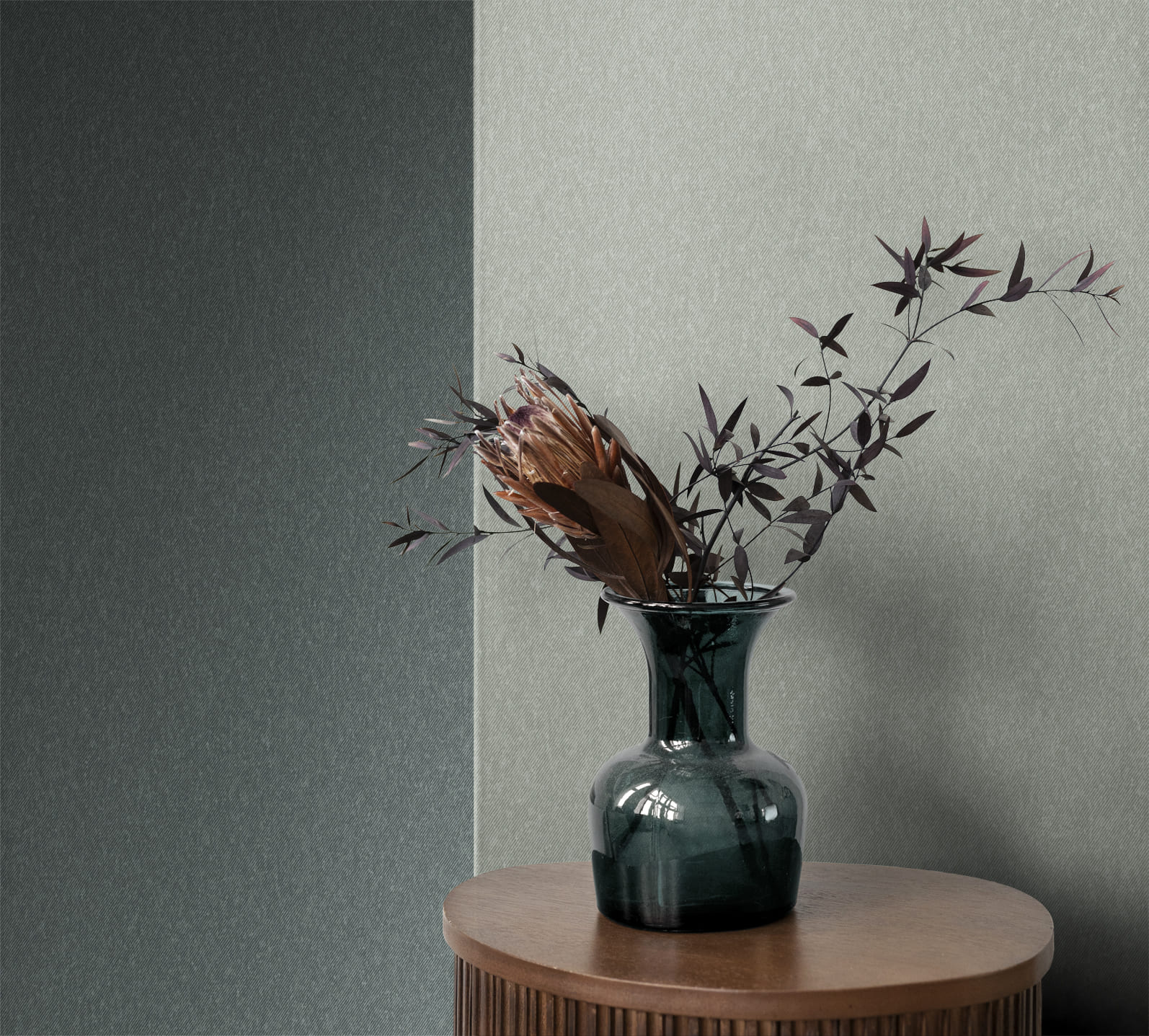 Обои Marburg Touch Twill 98844 10,05×1,06 фото в интерьере