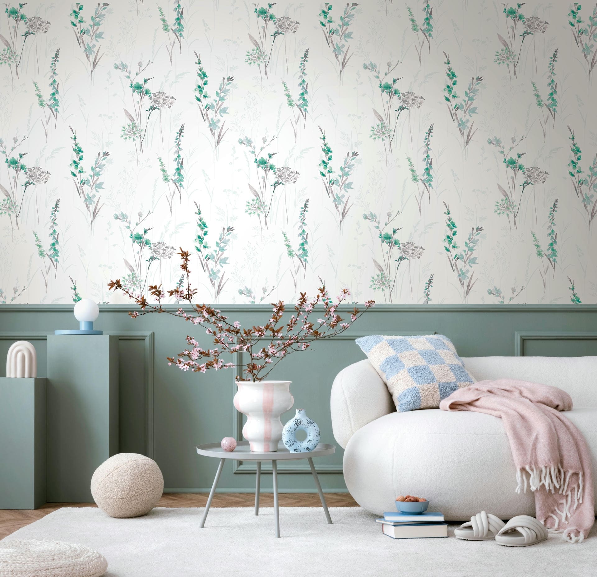 Обои Marburg Fresh Up 88924 10,05×0,53 фото в интерьере