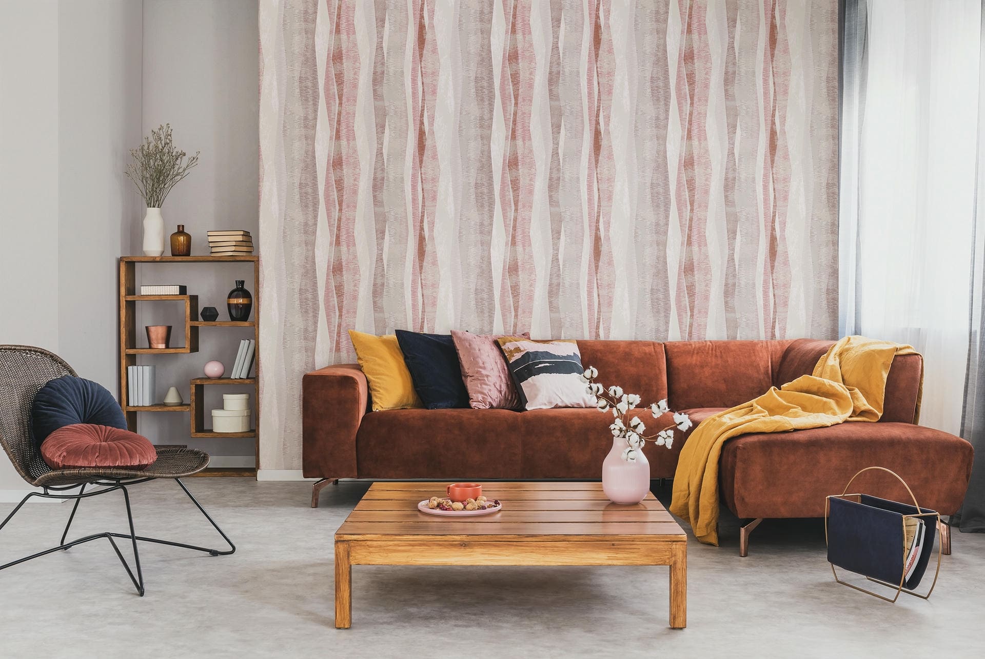 Обои Marburg Fresh Up 88987 10,05×0,53 фото в интерьере