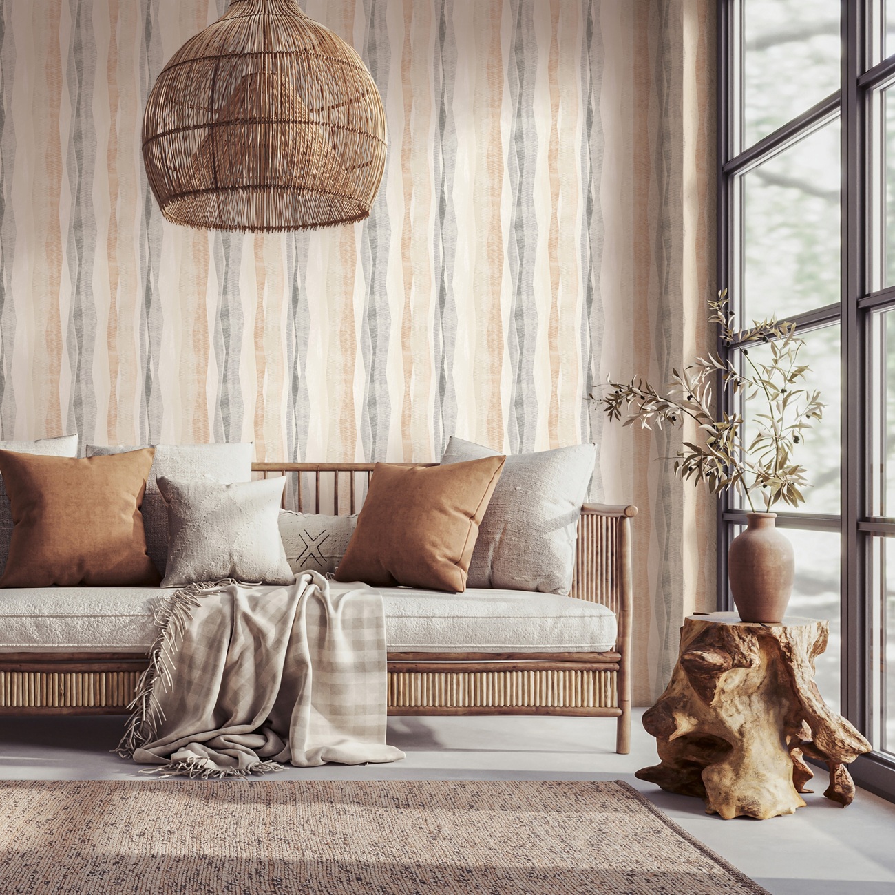 Обои Marburg Fresh Up 88988 10,05×0,53 фото в интерьере