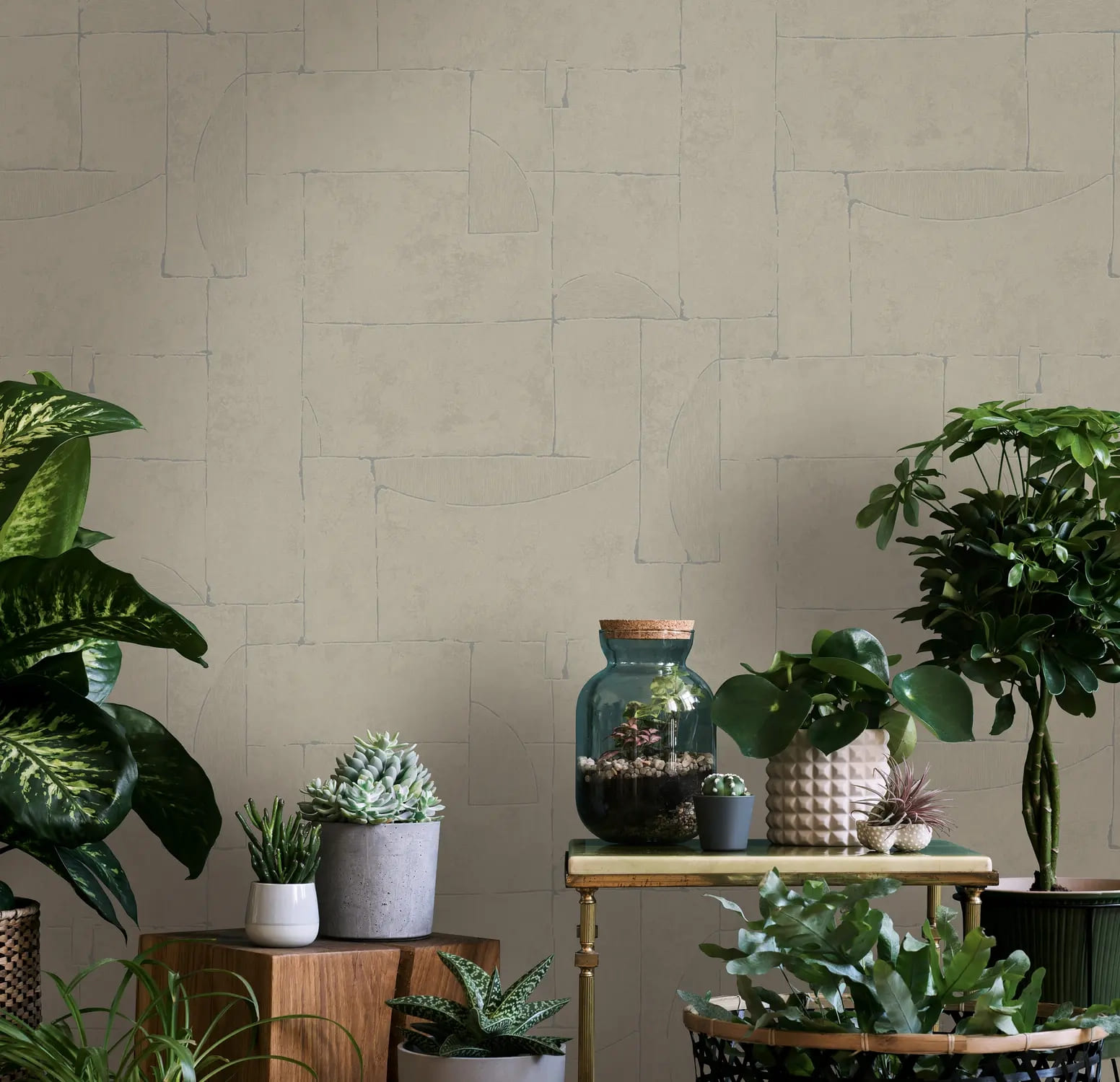 Обои Marburg Terra 34601 10,05×0,53 фото в интерьере