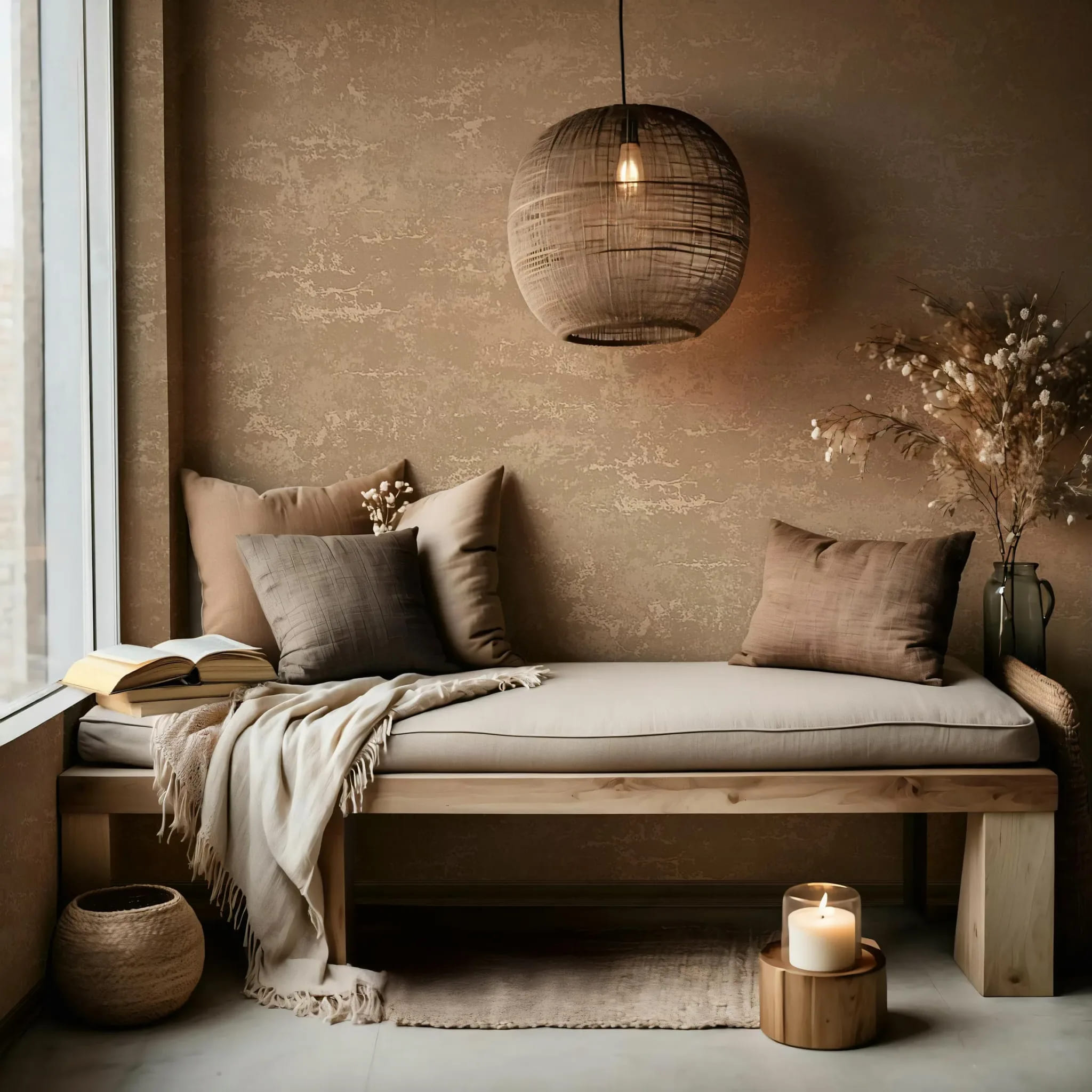 Обои Marburg Terra 34640 10,05×0,53 фото в интерьере