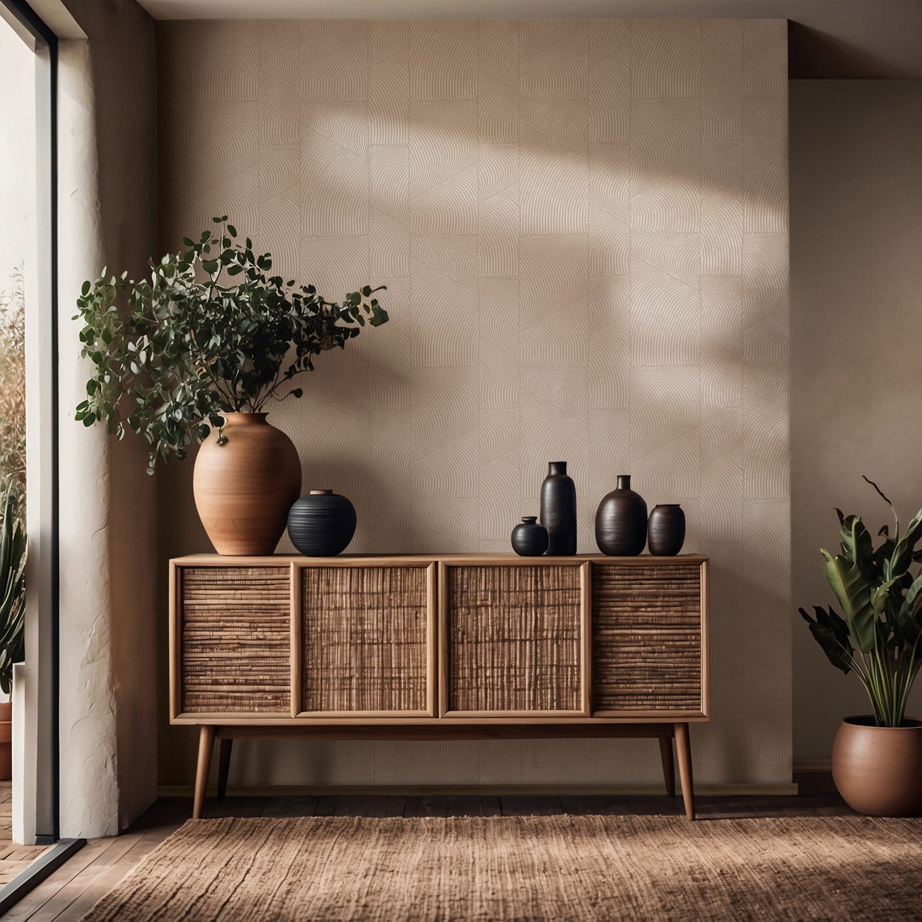 Обои Marburg Terra 34644 10,05×0,53 фото в интерьере