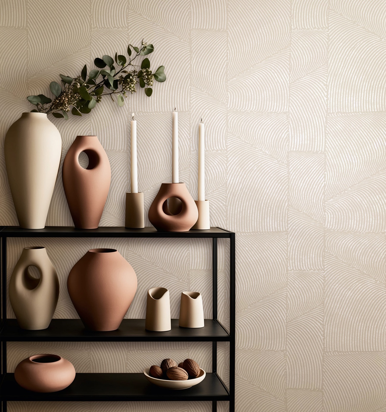 Обои Marburg Terra 34644 10,05×0,53 фото в интерьере