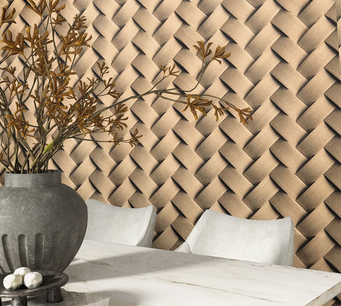 Обои Marburg Loft Essence 36289 10,05×1,06 фото в интерьере