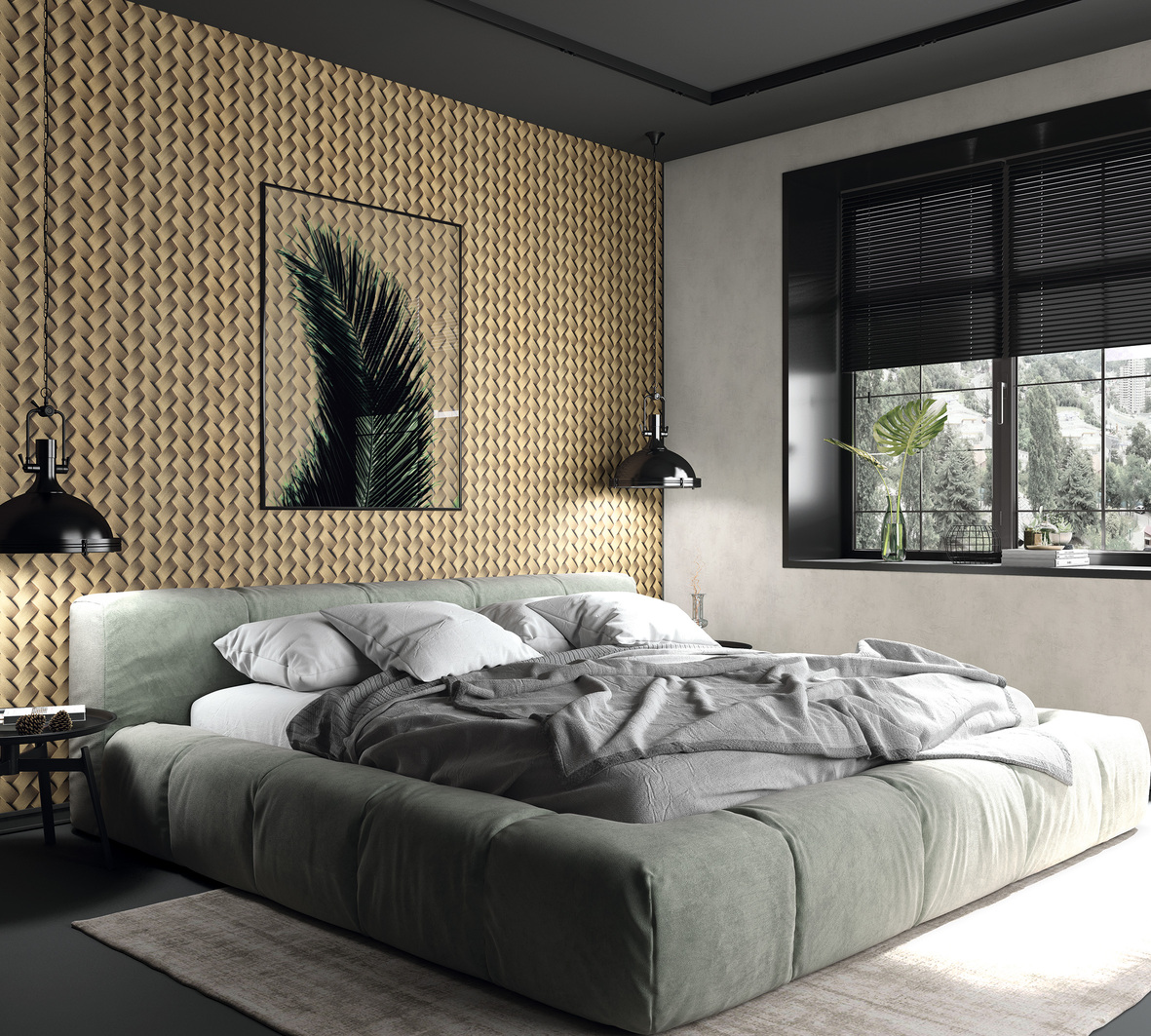 Обои Marburg Loft Essence 36289 10,05×1,06 фото в интерьере