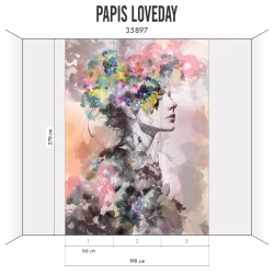 Панно Marburg Papis Loveday Fashion Icon 35897 2,7×1,98