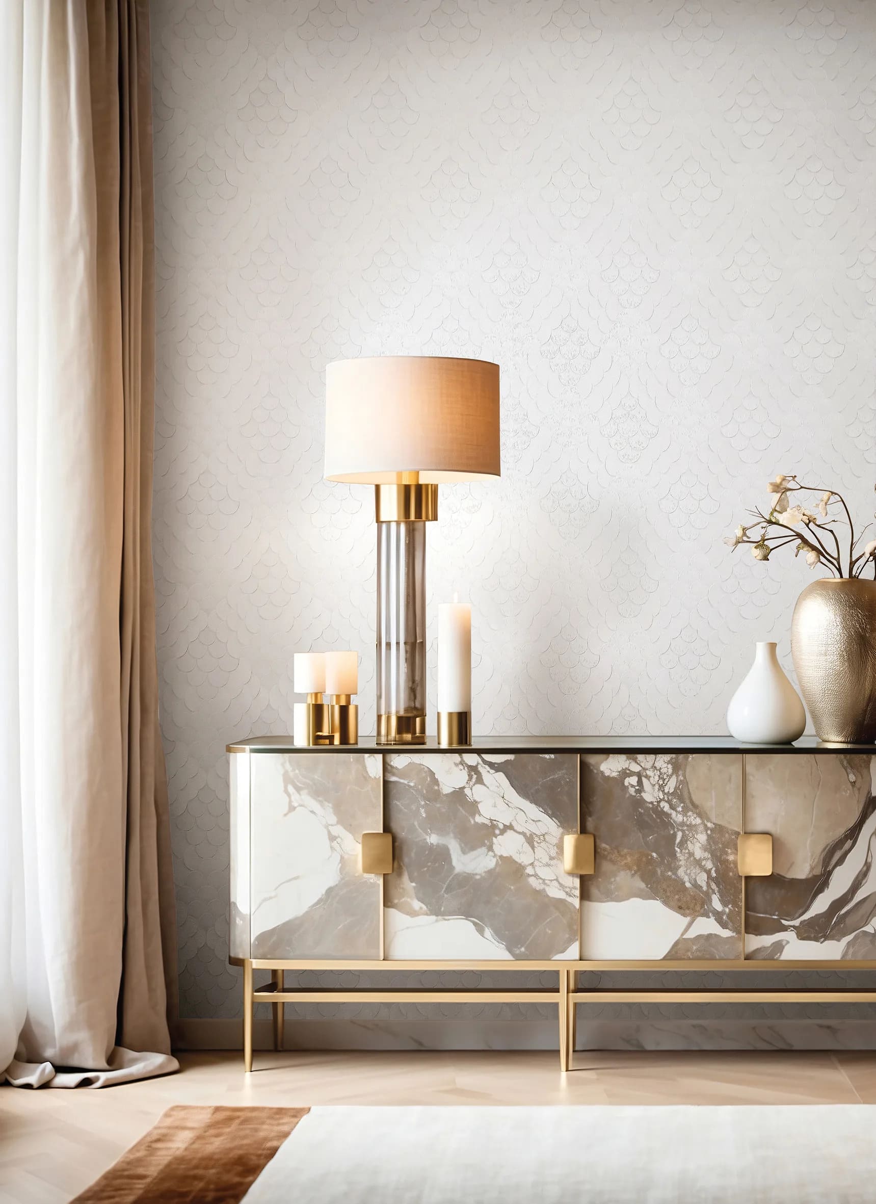 Обои Marburg Papis Loveday Fashion Icon 35911 10,05×1,06 фото в интерьере