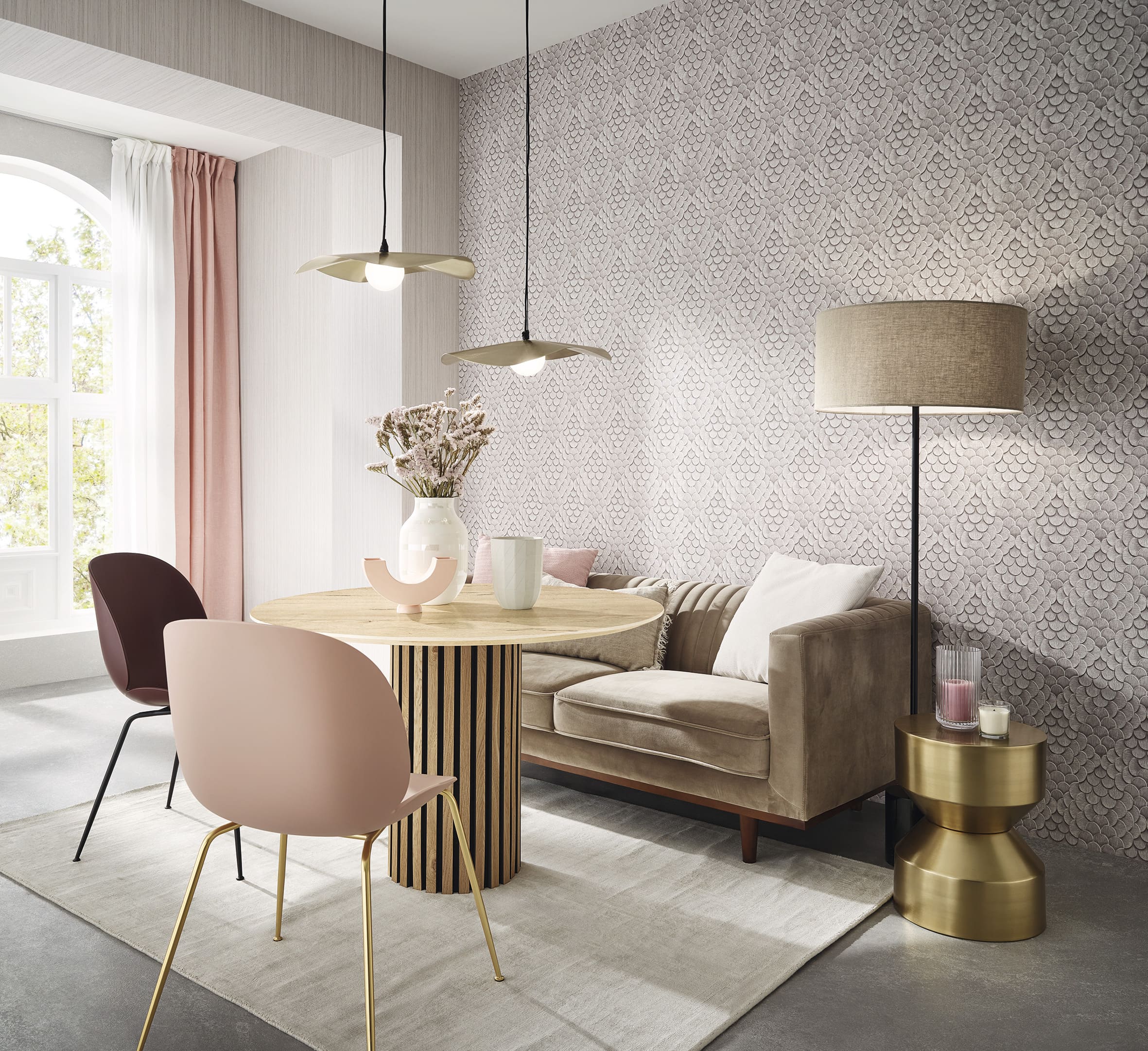 Обои Marburg Papis Loveday Fashion Icon 35912 10,05×1,06 фото в интерьере