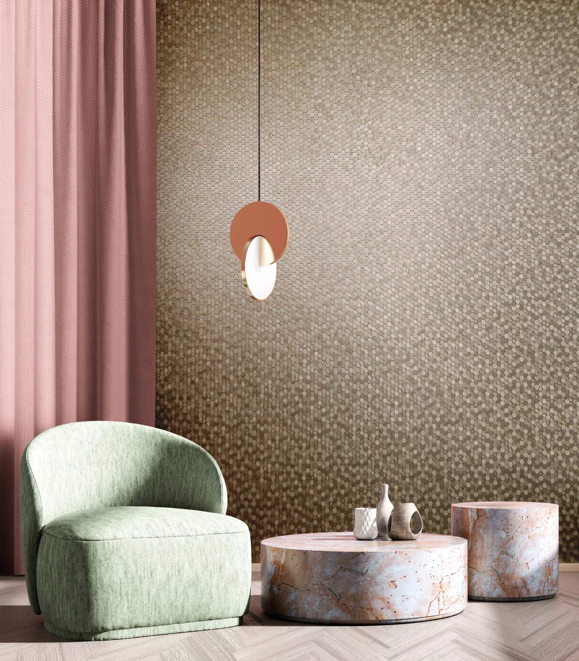 Обои Marburg Papis Loveday Fashion Icon 35915 10,05×1,06 фото в интерьере