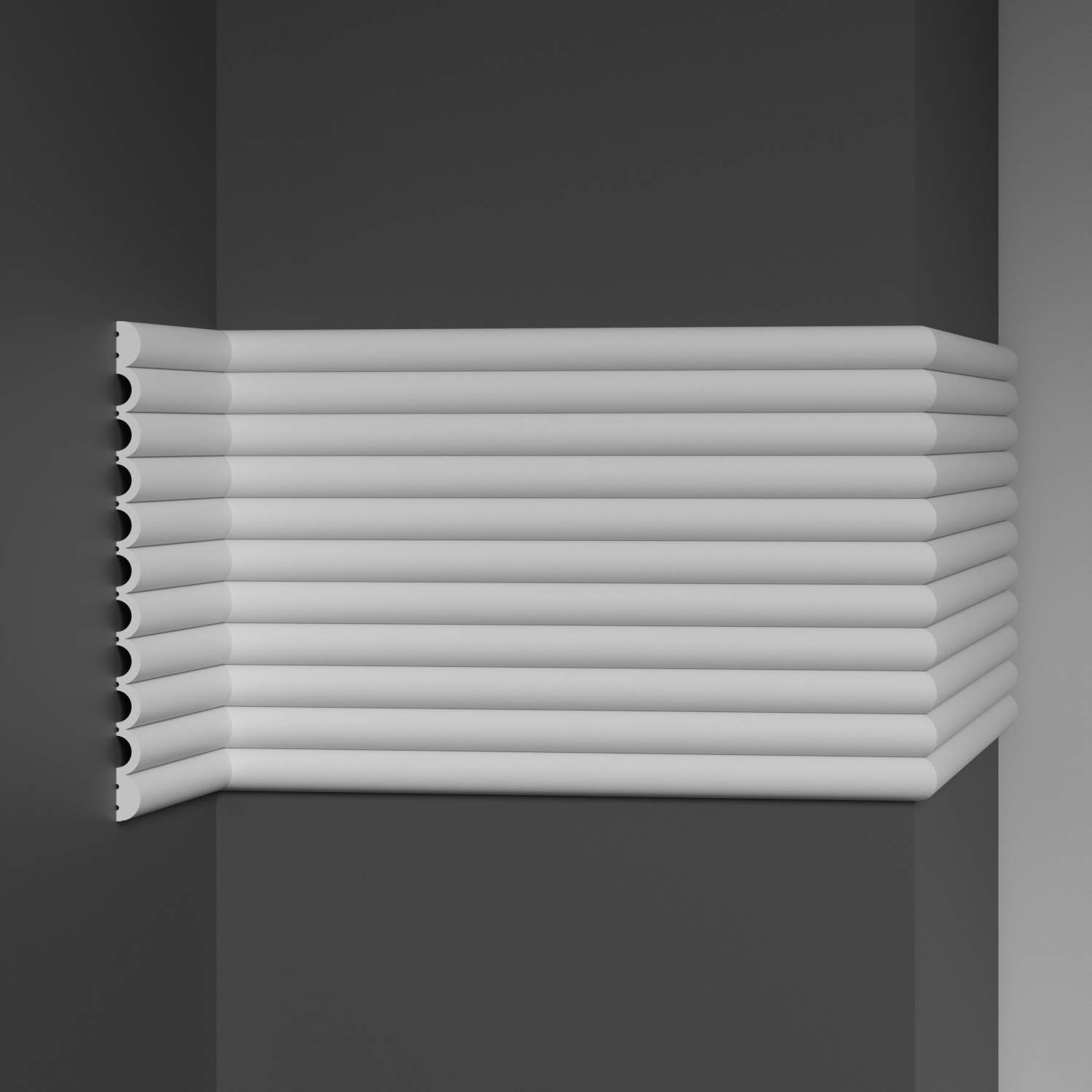 Стеновая панель под покраску Decomaster D323 2900×200×10