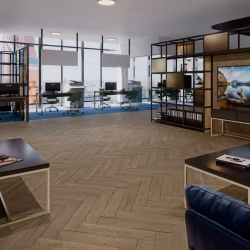 Кварцвиниловая плитка Damy Floor клеевая London LVT Ноттингем 0030-6L-LVT венгерская елка 590×118×2,5