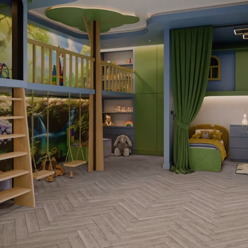Кварцвиниловый SPC ламинат Damy Floor London Ливерпуль 0137 венгерская елка 615×123×4,2