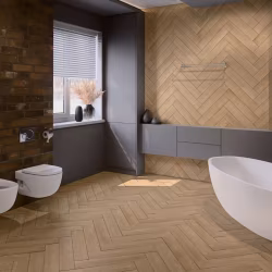 Кварцвиниловый SPC ламинат Damy Floor London Брайтон 5248-8 венгерская елка 615×123×4,2