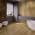 Кварцвиниловый SPC ламинат Damy Floor Family Дуб Золотой 190902EL-07F 1220×180×4,2 фото в интерьере