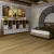 Кварцвиниловый SPC ламинат Damy Floor Family Дуб Золотой 190902EL-07F 1220×180×4,2 фото в интерьере