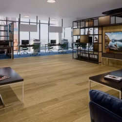 Кварцвиниловая плитка Damy Floor клеевая Family LVT Дуб Золотой 190902EL-07F-LVT 1227×187×2,5