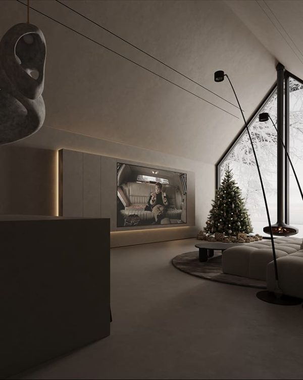 Профиль алюминиевый теневой разделительный Decaro D007 черный 3000×12,5×15 фото в интерьере Профиль алюминиевый теневой разделительный Decaro D007 черный 3000×12,5×15 фото в интерьере