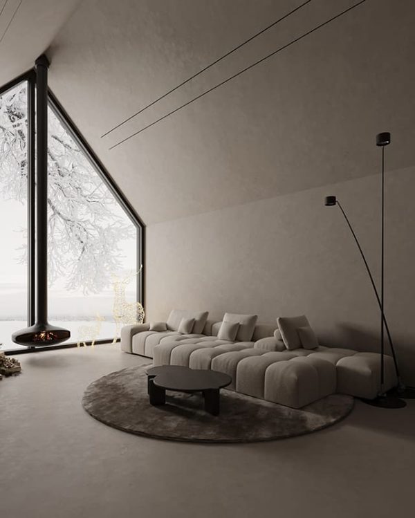 Профиль алюминиевый теневой разделительный Decaro D007 черный 3000×12,5×15 фото в интерьере Профиль алюминиевый теневой разделительный Decaro D007 черный 3000×12,5×15 фото в интерьере