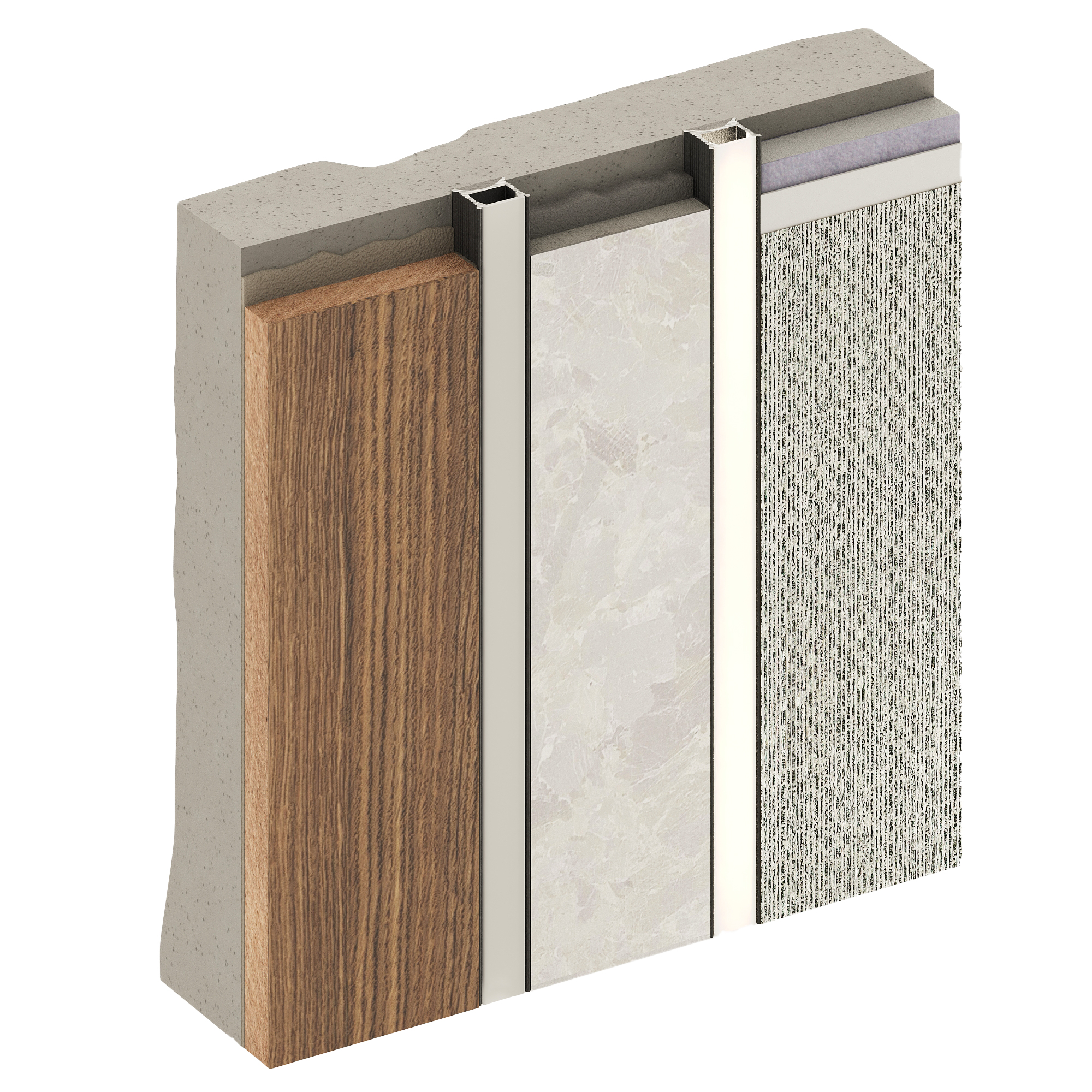 Рассеиватель Decaro DR11W Белый 3000×11×5