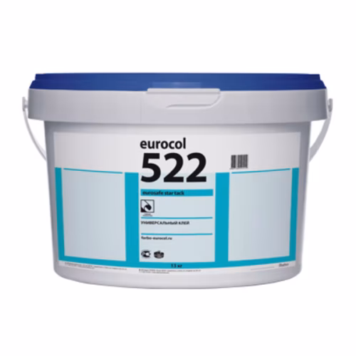Клей для винилового пола Forbo Eurocol 522 Eurosafe Star Tack водно-дисперсионный 13 кг