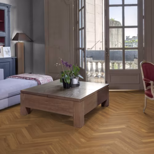 Инженерная доска Kahrs Дуб AB Natural 111PABEKF0KE600 Calm венгерская елка 600×120×11